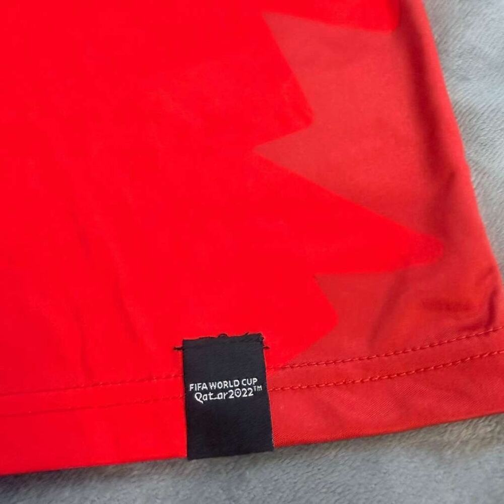 NWT Bundle 2 Canada FIFA World Cup Qatar 2022 Jersey Red Maple Leaf Sz XL - Picture 6 of 16